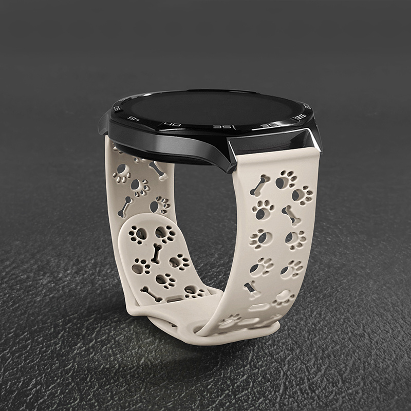 Titan Smartwatch Accessories - Bracelet ajouré motif patte de chien