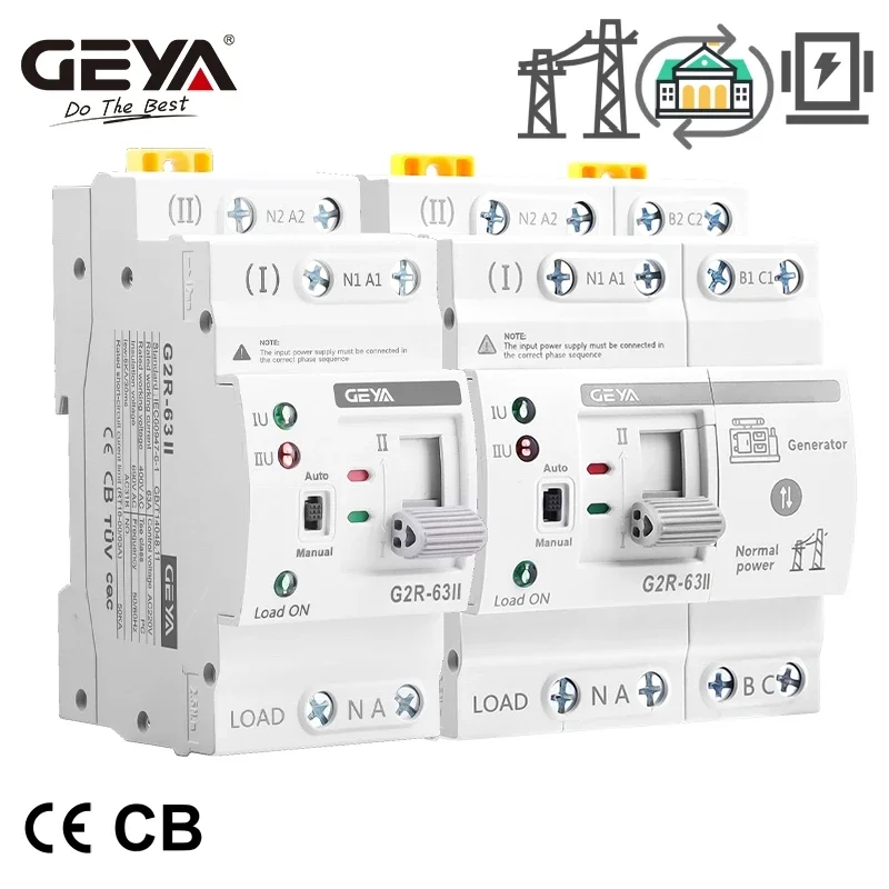 Smart Accessories - GEYA G2R Smart ATS Din Rail
