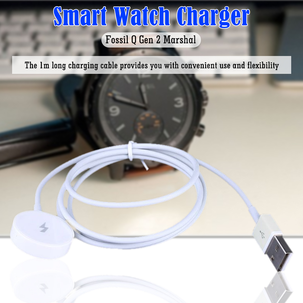 Fossil Smartwatch Accessories - Chargeur magnétique pour montre connectée 1m,