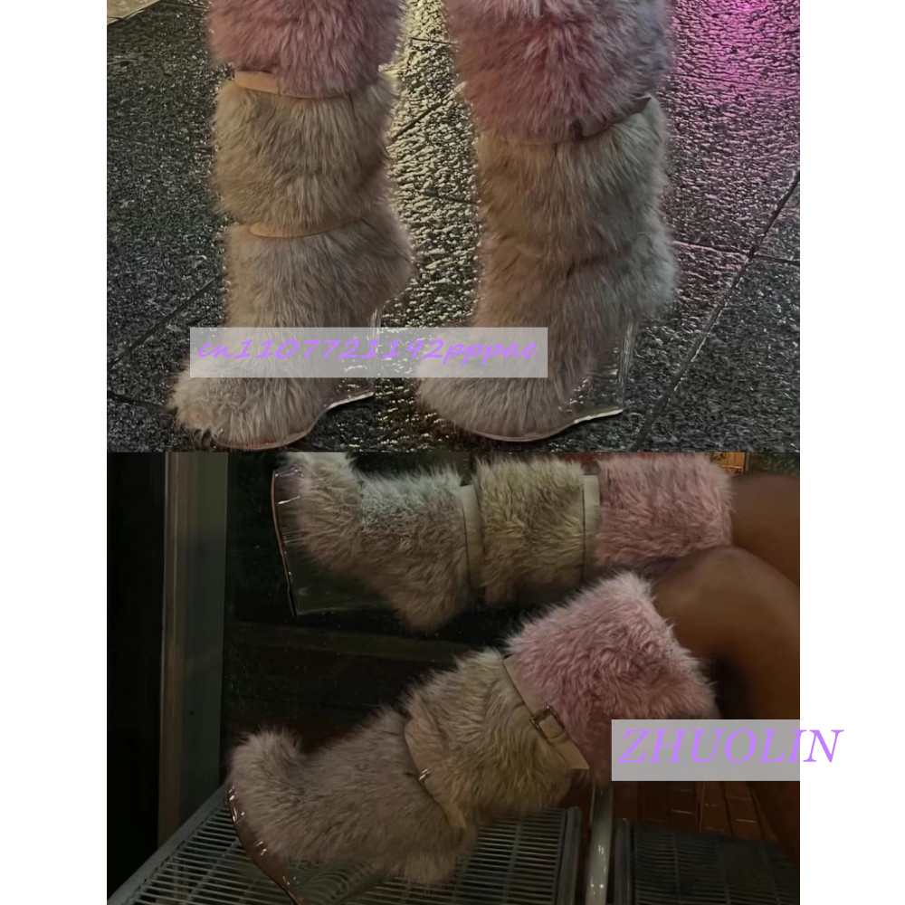 Bottes compensées transparente - Leather Classic Strap avis et prix