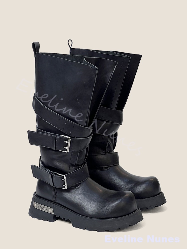 Bottes de moto à large bride e - Leather Classic Strap avis et prix