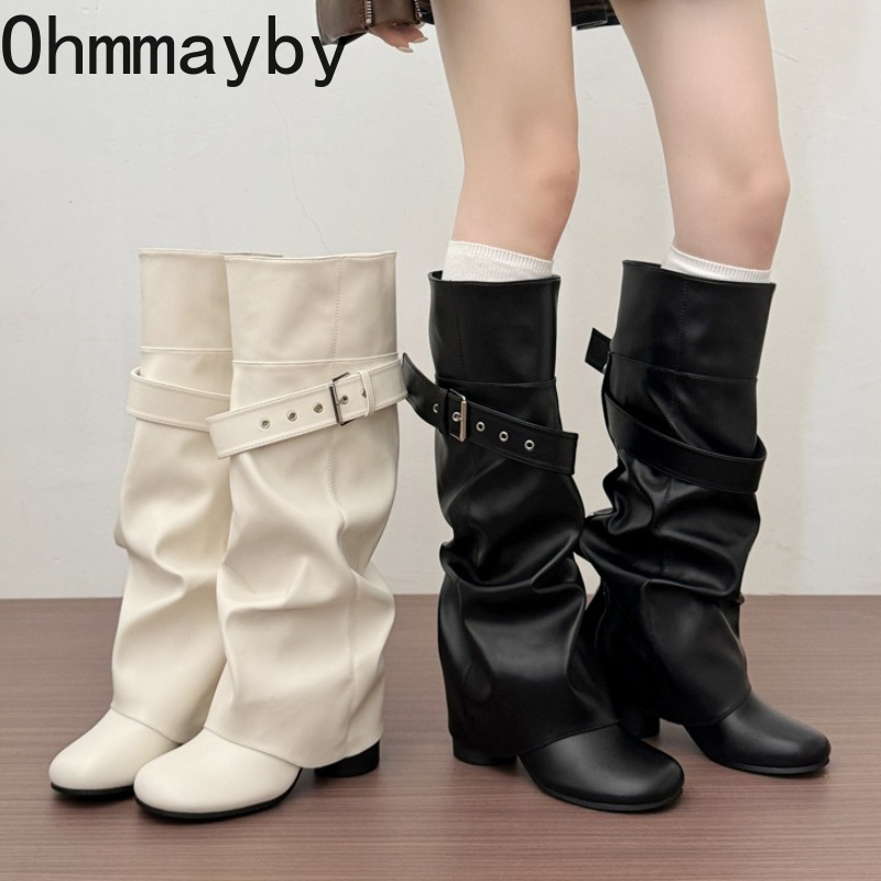 Bottes hautes pour femmes de c - Leather Classic Strap avis et prix